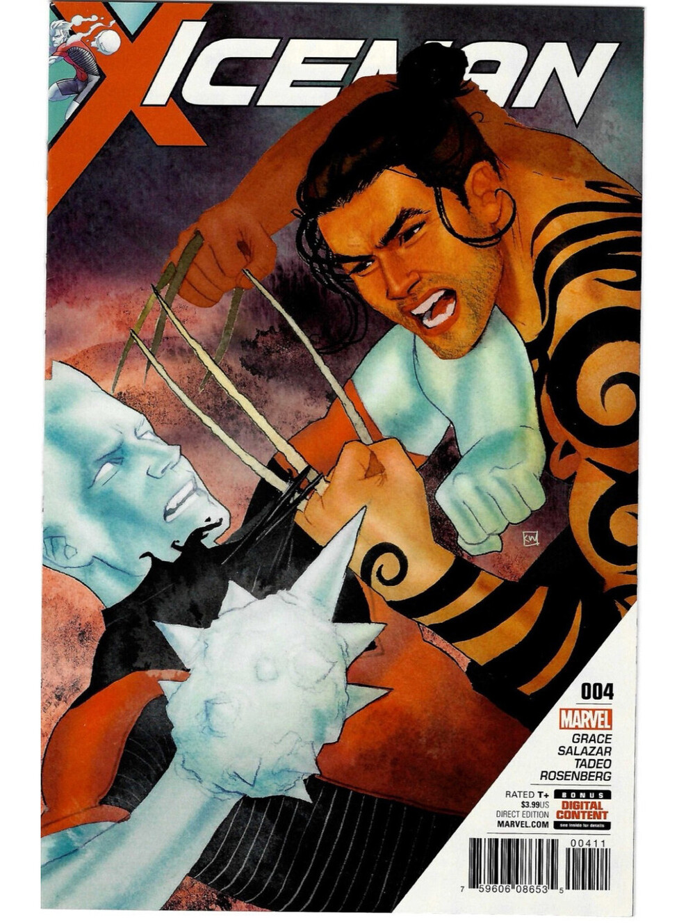 Iceman #4 Marvel Comics Grace Salazar Tadeo Rosenberg